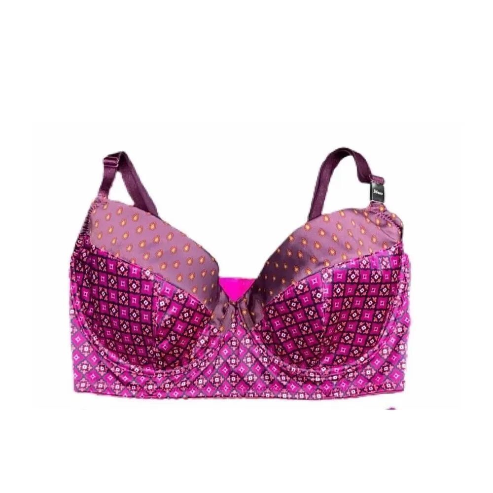 NWT Victorias Secret Very Sexy Satin Lined Demi Bustier Long Line Bra Size 32C